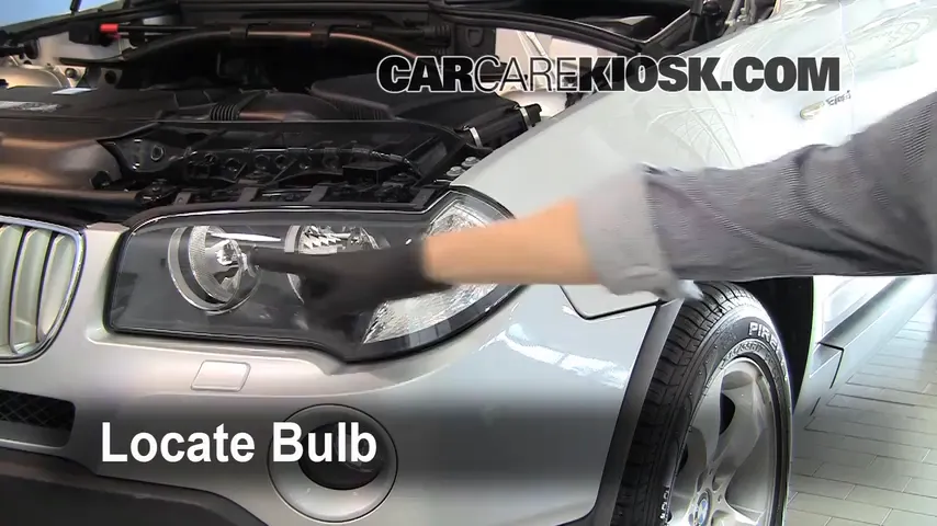 2008 BMW X3 3.0si 3.0L 6 Cyl. Lights Highbeam (replace bulb)